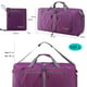 thumbnail image 2 of Bolsa de viaje Woogwin, grande, impermeable, 100 L, color morado, 2 of 5
