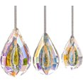 thumbnail image 4 of 3 Pcs Crystal Prism Pendants Rainbow Maker Ornament Suncatcher With Chain For Sun Catcher Window Garden Home Decoration (76mm, 4 of 4