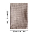 thumbnail image 3 of Toalla de cocina reutilizable de tejido trenzado: paño de algodón suave y absorbente para secar, limpiar y limpiar encimeras., 3 of 6