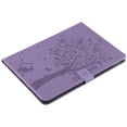 thumbnail image 3 of iPad Pro 11 2018 Case, Allytech Embossed Cat & Tree PU Leather Stand Folio Wallet Case Cover with Credit Card Slots for New Apple iPad Pro 11 2018, Purple, 3 of 9