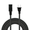 thumbnail image 3 of PGENDAR 8ft 2-Prong Square AC Power Cord Cable Lead for Yamaha Model PSR-6300 Keyboard Synth, 3 of 5