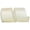 Ivory, variant on Reliant Ribbon - 92575W-810-40F, Satin Value Wired Edge Ribbon, Ivory, 2-1/2 Inch, 10 Yards
