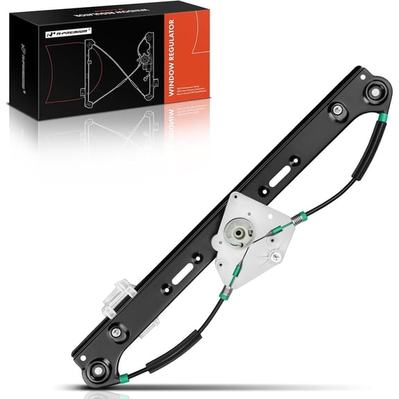 A-Premium Power Window Regulator without Motor Replacement for BMW X3 E83 2004-2010 Rear Right Passenger Side