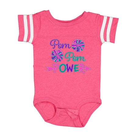 

Inktastic Pom Pom Power- Cheerleader Boys or Girls Baby Bodysuit