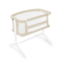 Baby Delight Beside Me Serenity Infant Bassinet & Bedside Sleeper, 100% Organic Cotton, Organic Oat