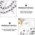 thumbnail image 3 of Purse Chain Strap, Leather Flat Chain Strap Handbag Chains Purse Handles Shoulder Cross Body Replacement Strap, 3 of 5