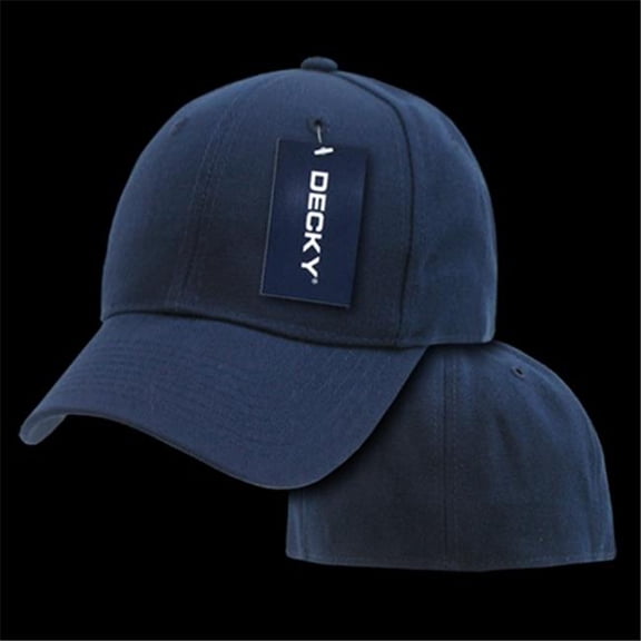 Decky  Fitted Cap, Navy - 504, Size - 7.5