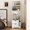 White, variant on 18.7 in Deep Night Stand - Space - Efficient Design - Bedroom, Study or Lounge - Hold Decorative Items