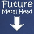 thumbnail image 2 of CafePress - Future Metal Head Maternity Dark T Shirt - Maternity Dark T-Shirt, 2 of 3