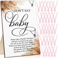 thumbnail image 1 of Set de juego para baby shower Geetery, 51 unidades, Don't Say Baby Girl, 1 of 7