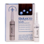Salerm Cosmetics Kera-plus With Repairing Keratin Treatment - Option : 4 Vials x 0.34 oz