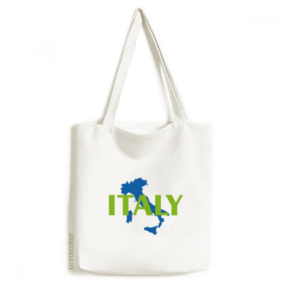map italy eu barcelona tote canvas bag shopping satchel casual handbag