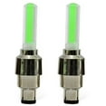 thumbnail image 2 of 2PCS Neon Bike Spoke Lights Bicycle LED Light Tire Valve Cap Flashlight Wheel Spoke Bicycle Accessories B, 2 of 8