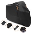 thumbnail image 4 of Riwesomey Funda para moto 300D tela Oxford 50+ impermeable negro con tira reflectante funda protectora para motocicleta refugio para interior y exterior Gafas de moto No.1, 4 of 6