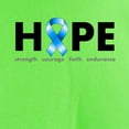 thumbnail image 3 of CafePress - Blue Ribbon Hope Light T Shirt - Light T-Shirt - CP, 3 of 4