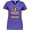 Purple, variant on Inktastic Mardi Gras Queen of the Crazy Parade Women's V-Neck T-Shirt