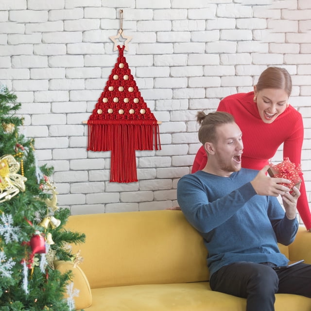 Encaje para Árbol de Navidad, Adornos Navideños para Colgar En La Pared, Adornos para Árbol de Navidad, Artículos para Fiestas Navideñas para Niños y Principiantes.