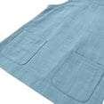 thumbnail image 4 of Stamzod Two Piece Set for Women Summer Sleeveless Wide Leg Pants Sets Spring Travel Cruise Outfits Beach Vacation Clothes Light Blue D S, 4 of 9
