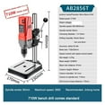 thumbnail image 4 of AB2856T Mini Rotary Table Drilling Machine Multi-function Bench Drill Small Home Small Electric Drill Milling Machine ,Easy to Use, 4 of 7