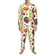 thumbnail image 3 of Balery Pijama para Hombre de Dos Piezas con Manga Larga, Conjunto de Dormir y Descanso Suave con Bolsillos-Large, 3 of 7