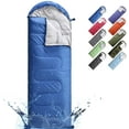 thumbnail image 1 of Sleeping Bags for Adults Teens Kids with Compression Sack Portable and Lightweight for 3-4 Season Camping, Hiking,Waterproof, Backpacking and Outdoors（Dark blue）, 1 of 7