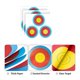 thumbnail image 2 of 50pcs Archery Targets Paper 3 Spot, Bow and Arrow Targets for Hunting Backyard, Archery Target Practice Accessories, 2 of 5
