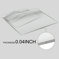 YouLoveIt 8"X10" Clear Acrylic Sheet Plexiglass Plastic Sheet Crafts