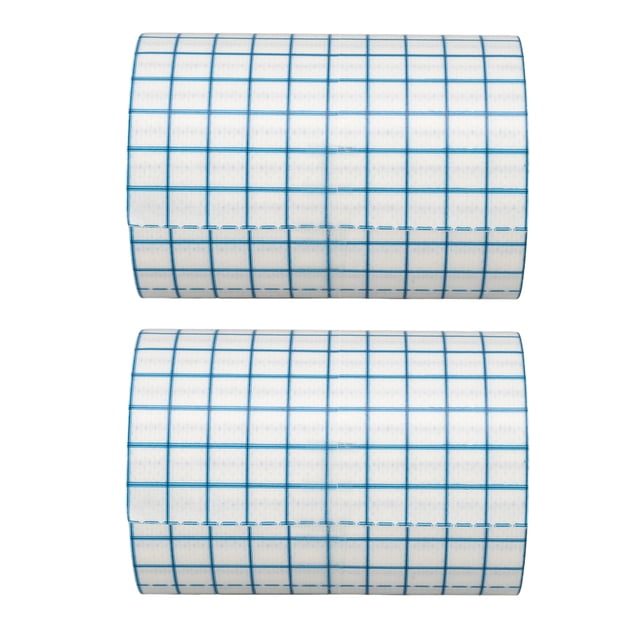 2pcs Nonwoven Tape, Mesh Structure Strong Adhesion Non Woven Dressing Tape, Material for Wound Dressing, Absorbing Tissue Exudate