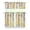 cfcl-1488, variant on Vintage Country Bloom Curtains 36 Inch - 3 Panel Floral Bohemian Set with Rustic Wildflowers, Rod Pocket