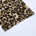 thumbnail image 5 of Jamsmile Womens Pants Leopard Print Elastic Waisted Drawstrings Casual Pants Straight Summer Wide Leg Loose Trousers, 5 of 7