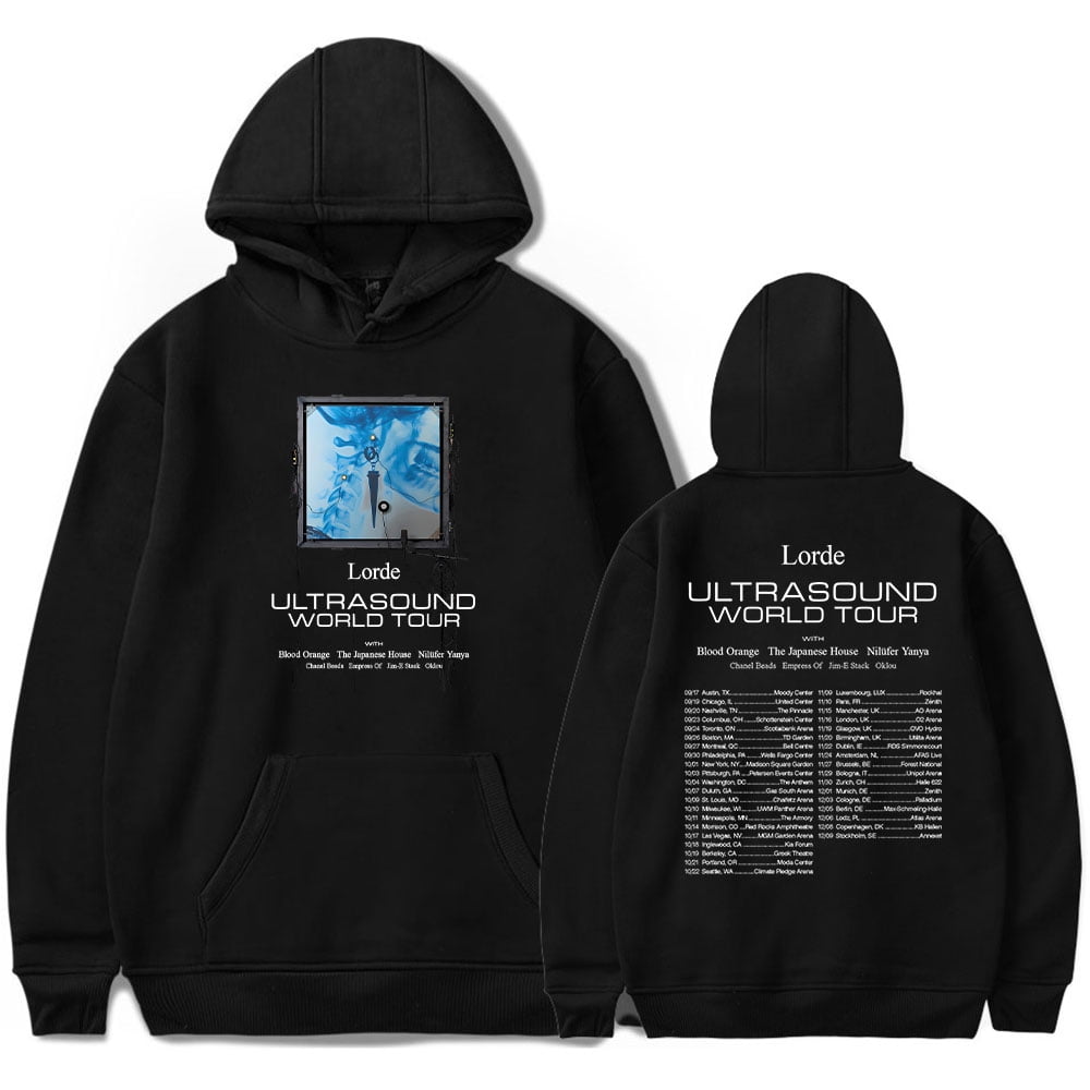 Lorde Ultrasound World Tour 2025 Merch Hoodies Women Men Casual