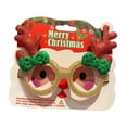 thumbnail image 1 of Gafas navideñas Macarena monturas de disfraz Arco Astas Rojo, 1 of 8