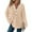 Beige, variant on Clothing 2025 Sweatshirts for Women 2025 Sweatshirts Hoodies Knit Drawstring Hoodie Casual Button V Neck Tops Pullover Sweatshirt Womens Plus Size Sweatshirts Gray M