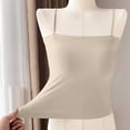 thumbnail image 6 of Women's Summer Tank Tops Strapped Ribbed Square Neck Camisole Soft Everyday Layering Cami Shapewear L, 6 of 8