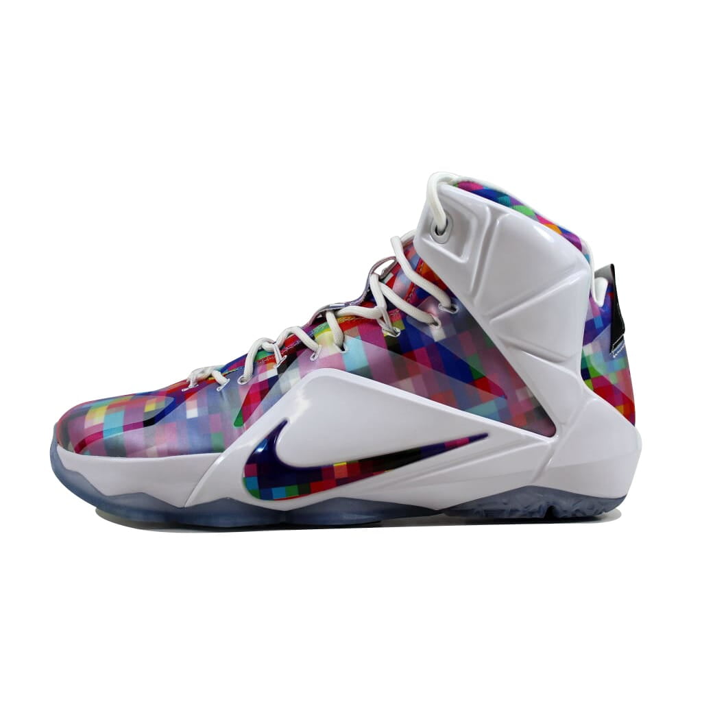 nike lebron multicolor