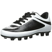 Vizari Youth/Jr Infinity FG Soccer Cleats | Soccer Cleats Boys | Kids Soccer Cleats | Outoor Soccer Shoes White/Black