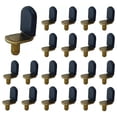 thumbnail image 6 of Sheng Yi Home Improvement,Hardware,Bronze Shelf Pins 40 L-Clips /4 Inch Shelf Support Nails Closet Divider Nails, 6 of 10