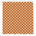 thumbnail image 2 of Ambesonne Orange Pattern Shower Curtain, Air Balloons Crafts, 69"Wx84"L, Vermilion Ecru and White, 2 of 4
