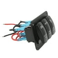 thumbnail image 3 of Car LED Switch Panel,5Pin 3 Gang Rocker Gang Toggle Switch Gang Rocker Switch Next-Gen Design, 3 of 14
