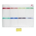 thumbnail image 2 of Planificateur Hebdomadaire Effaçable à Sec Calendrier Effaçable à Sec Planificateur Hebdomadaire Autocollant Tableau Blanc Design Exquis, 2 of 14