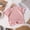 Pink, variant on SGFCWSX Girls Cable Knit Short Sleeve T-Shirt, Soft Comfortable Top for Kids Classic Crew Neck Casual Daily Tees Pink Size 6-7 Years