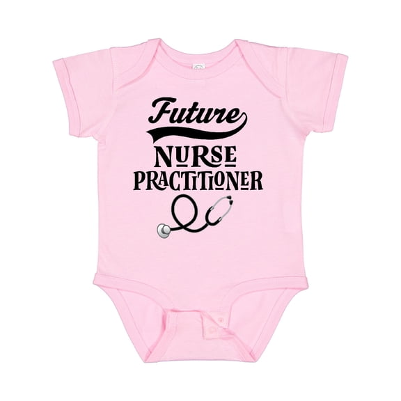 Inktastic Future Nurse Practitioner Girls Baby Bodysuit