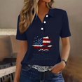 thumbnail image 2 of Trgacdwlo 1776-2026 4th of July Womens Polo Shirts We the People 250th Anniversary USA Shirt Women Short Sleeve Womens Golf Shirt, 2 of 6