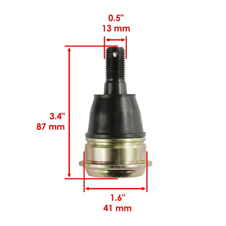 2 Front Knuckle Lower Upper Ball Joint For John Deere Xuv