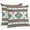 brown, variant on Outdoor Waterproof Pillow Covers Sage Green Farm Aztec Geometric Decorative Throw Pillow Protectors for Patio Sofa Garden Couch,18x18in 2 Pack