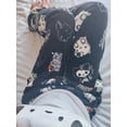 thumbnail image 4 of Pantalones de pijama de Hello Kitty de Sanrio, pantalones de franela Y2K para mujer, pantalones casuales de felpa de Pesadilla antes de Navidad para mujer, pantalones de otoño para niña, regalo, 4 of 5