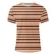 thumbnail image 5 of Tops para hombre, blusas y camisas de manga corta con cuello redondo para hombre, blusas de manga corta con cuello redondo y estampado de rayas para hombre, blusa para hombre, 5 of 5