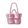 thumbnail image 1 of Baohd Larger Capacity Tote Bag With Big Opening For Easy Access Books Crossbody Bag pink 1Set, 1 of 6