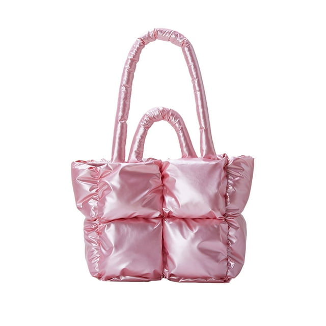 Ruiboury Durable Handbags For Women Waterproof And Tear-resistant For Everyday Crossbody Bag pink 2Set