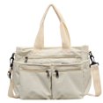thumbnail image 2 of ibiyuan Travel Tote Bags For Women Large Capacity Zipper Pocket Corduroy Convertible Crossbody Tote Bag for Women, Solid Color Daily Handbag Anniversary Gifts, 2 of 6